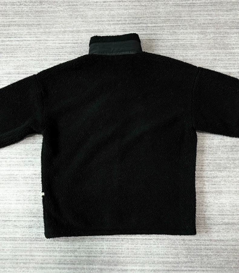 Y/Project Black and White Fleece Jacket-zp