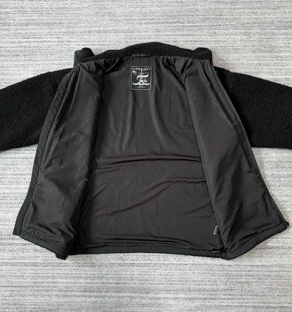 Y/Project Black and White Fleece Jacket-zp