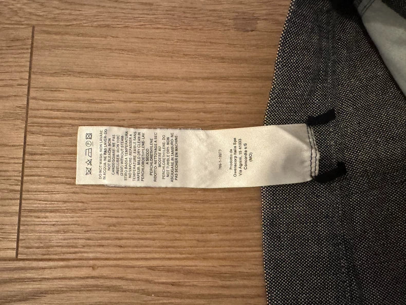 Rick Owens Geth Gray Denim Straight Jeans