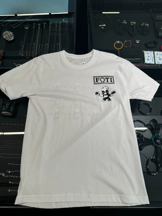 Chrome Hearts Foti White Short Sleeve Tee-yf