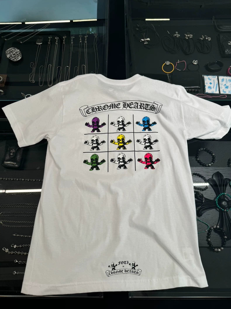 Chrome Hearts Foti White Short Sleeve Tee-yf