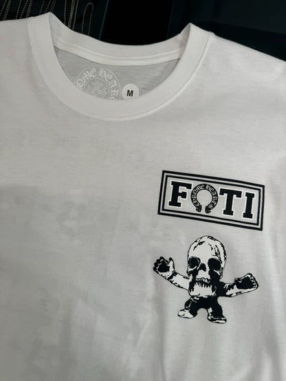 Chrome Hearts Foti White Short Sleeve Tee-yf