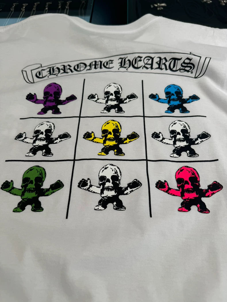 Chrome Hearts Foti White Short Sleeve Tee-yf