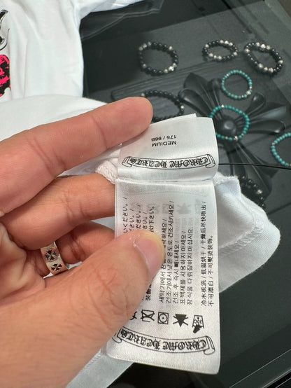 Chrome Hearts Foti White Short Sleeve Tee-yf