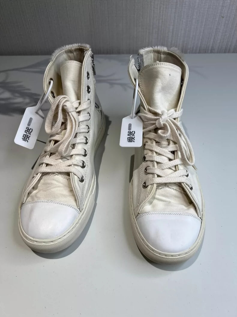 Mihara Yasuhiro High-Top Canvas Sneakers