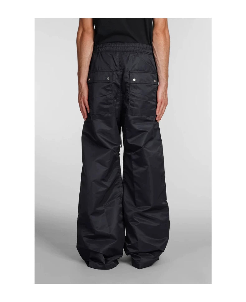 Rick Owens Drkshdw Belas Black Nylon Pants