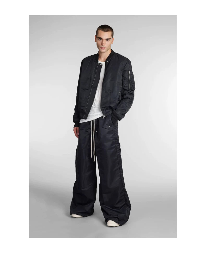 Rick Owens Drkshdw Belas Black Nylon Pants