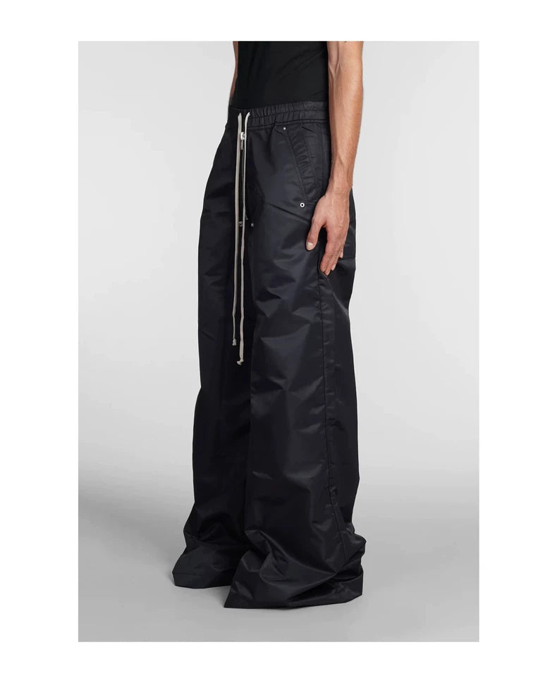 Rick Owens Drkshdw Belas Black Nylon Pants