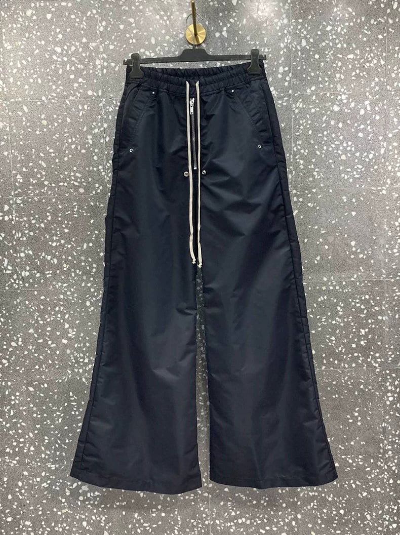 Rick Owens Drkshdw Belas Black Nylon Pants