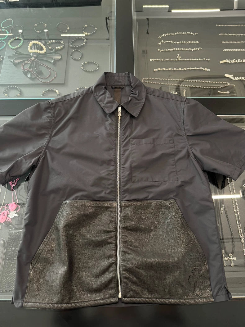 Chrome Hearts Black Short Sleeve Shirt-yf