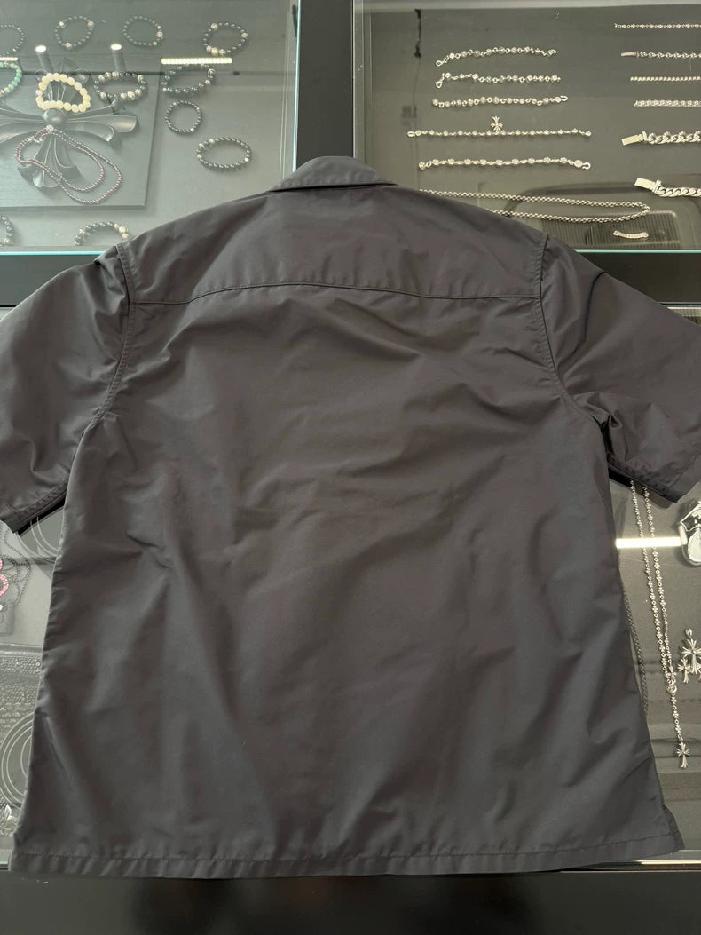 Chrome Hearts Black Short Sleeve Shirt-yf
