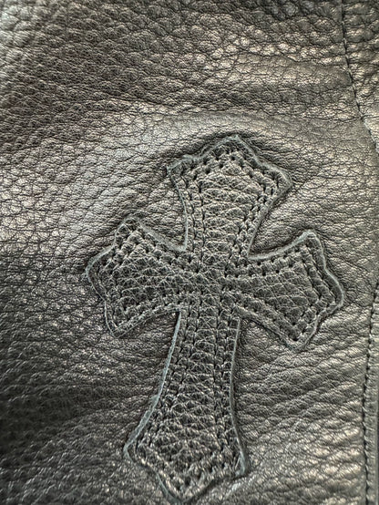 Chrome Hearts Black Short Sleeve Shirt-yf