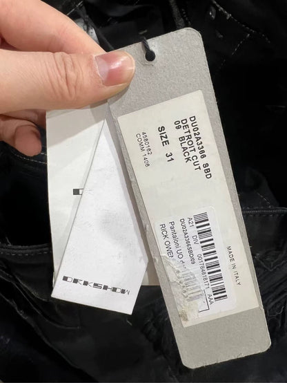 Rick Owens Distressed Denim Jeans