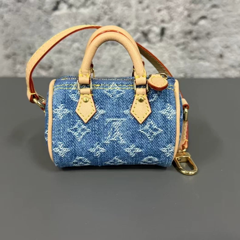 Louis Vuitton Denim Mini Handbag