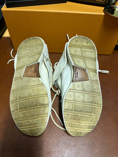 Visvim FBT Lhamo-Folk White Sneakers