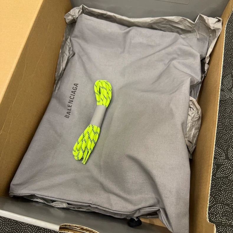 Balenciaga Fluorescent Green Triple Sneakers