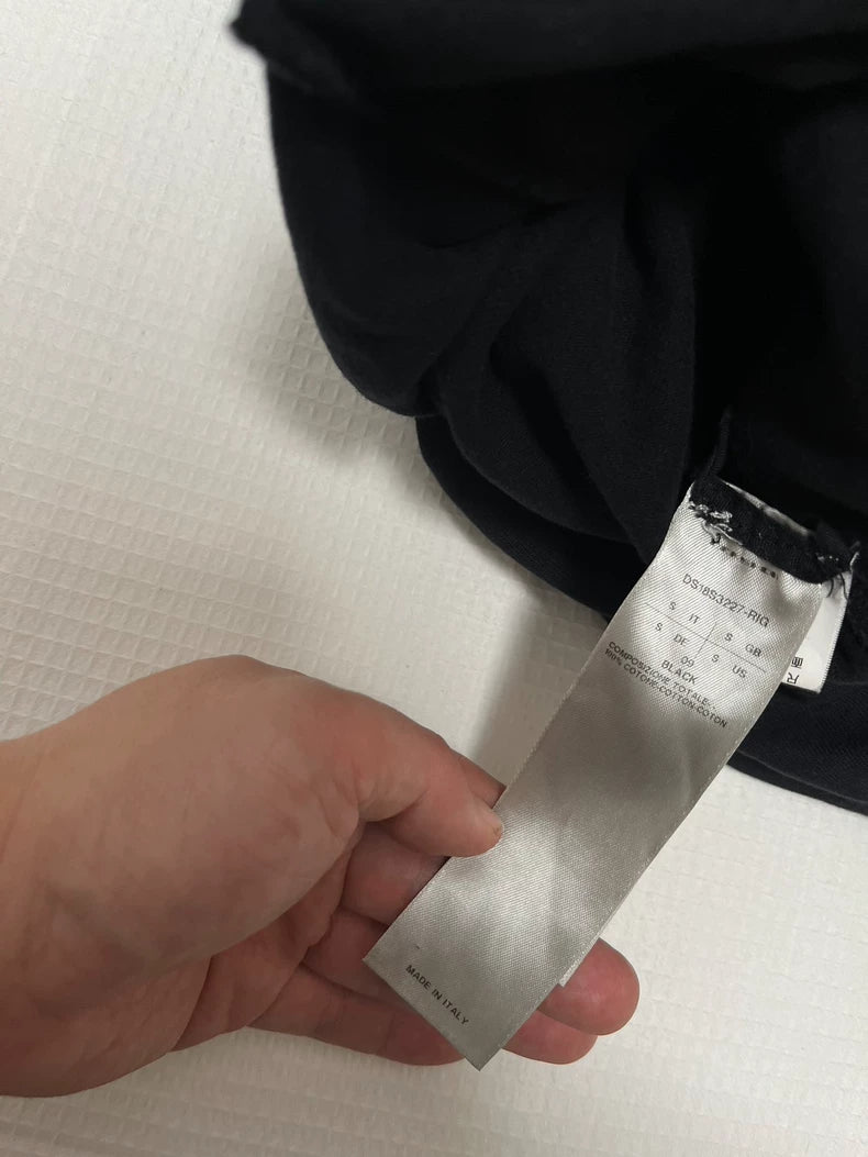 Black Hooded Sweatshirt by Rick Owens