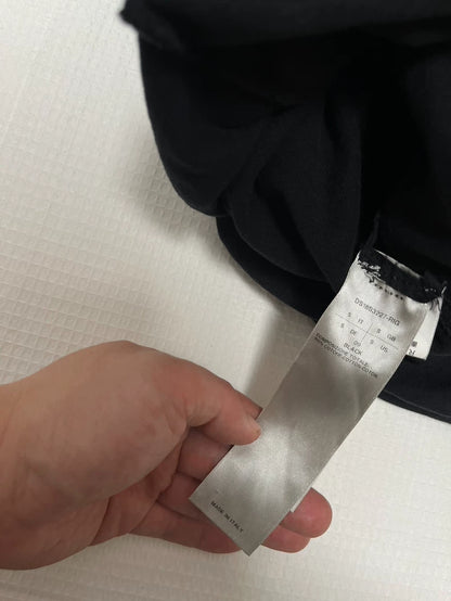 Black Hooded Sweatshirt by Rick Owens