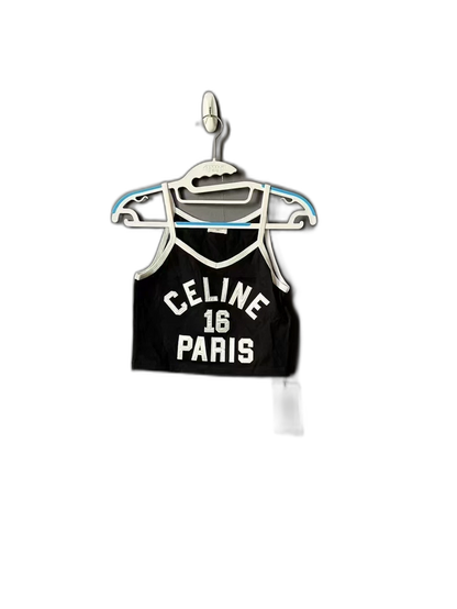 Celine Embroidered Tank Top