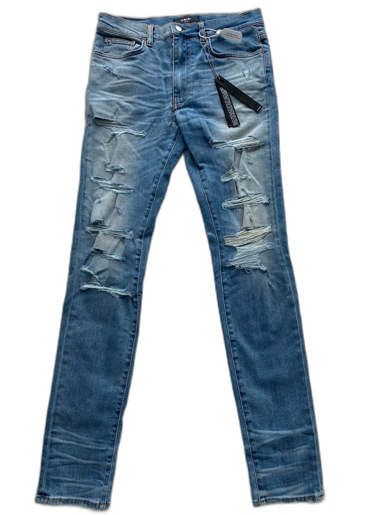 Amiri Distressed Thrasher Denim Pants