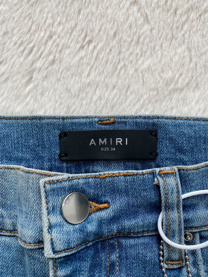 Amiri Distressed Thrasher Denim Pants