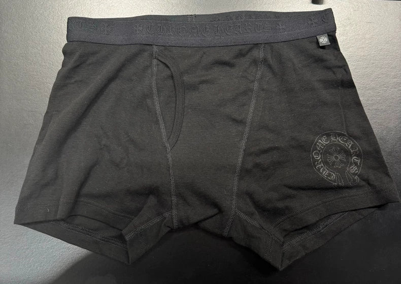 Chrome Hearts Black Horseshoe Boxer Briefs-yf