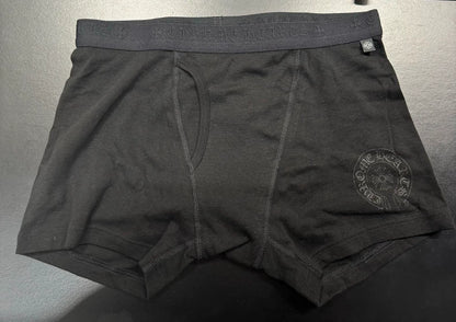 Chrome Hearts Black Horseshoe Boxer Briefs-yf