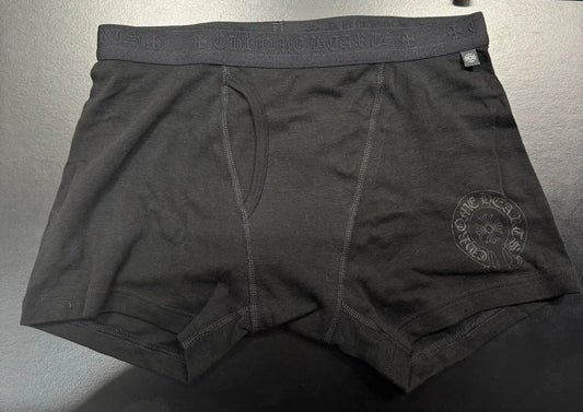 Chrome Hearts Black Horseshoe Boxer Briefs-yf