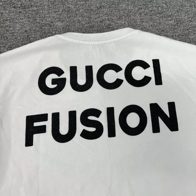 Gucci Cartoon Dog Short Sleeve T-Shirt