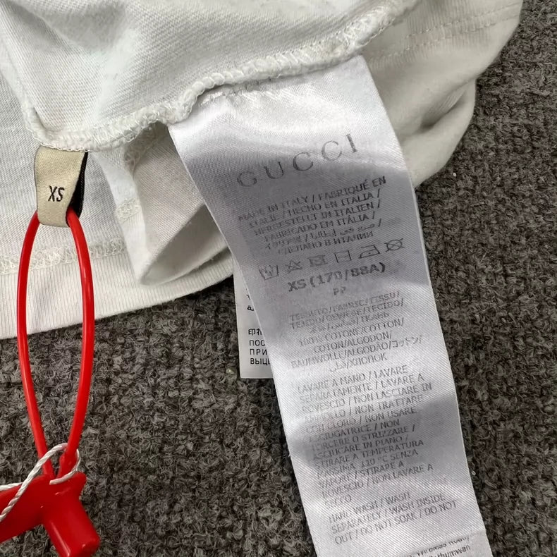 Gucci Cartoon Dog Short Sleeve T-Shirt