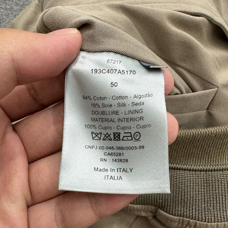 Dior Metal CD Baseball Jacket-zp