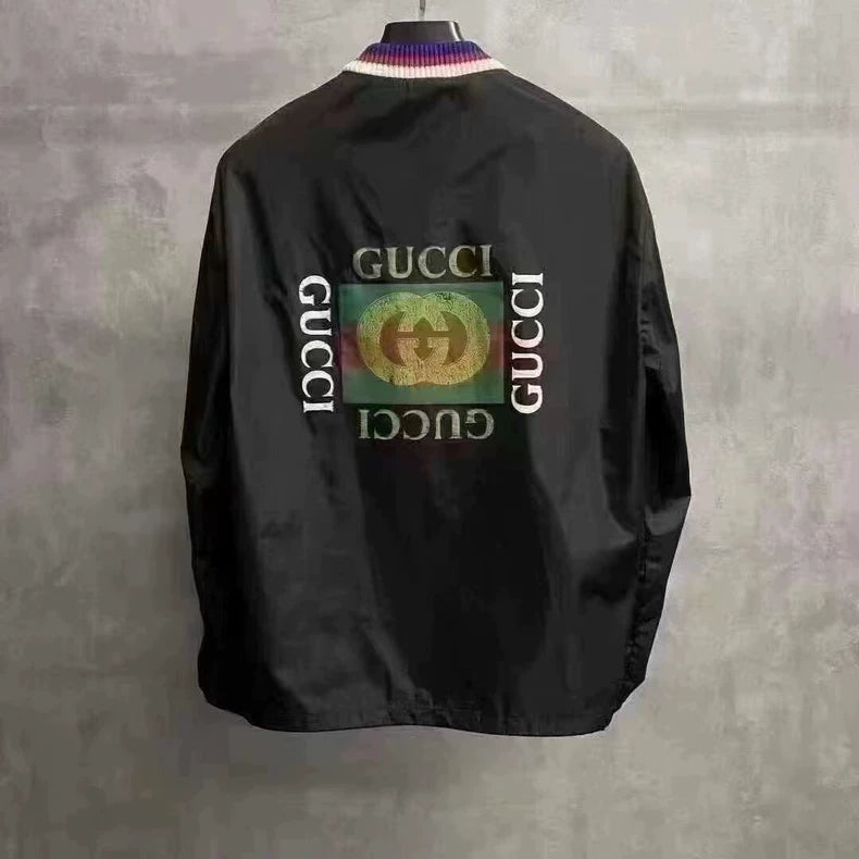 Gucci Vintage Logo Black Jacket