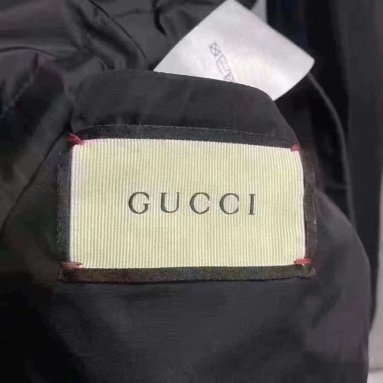 Gucci Vintage Logo Black Jacket
