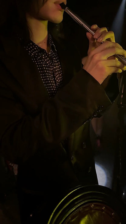 Saint Laurent Blue Polka Dot Silk Shirt-yf