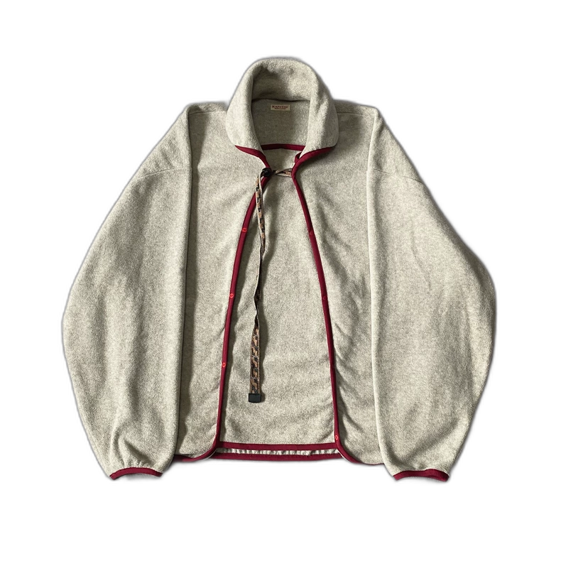 Kapital Embroidered Fleece Pullover Jacket-zp