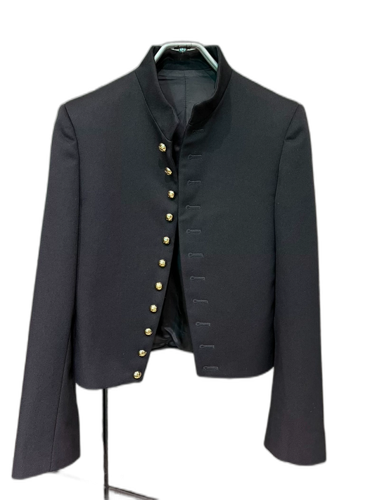 Celine Black Stand Collar Jacket