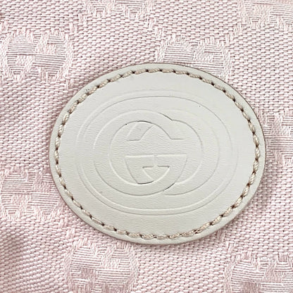 Pink Logo Print Hooded Puffer Jacket