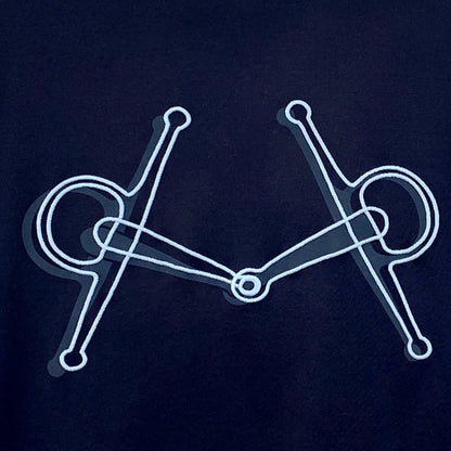 Hermes Dark Blue Cotton T-Shirt