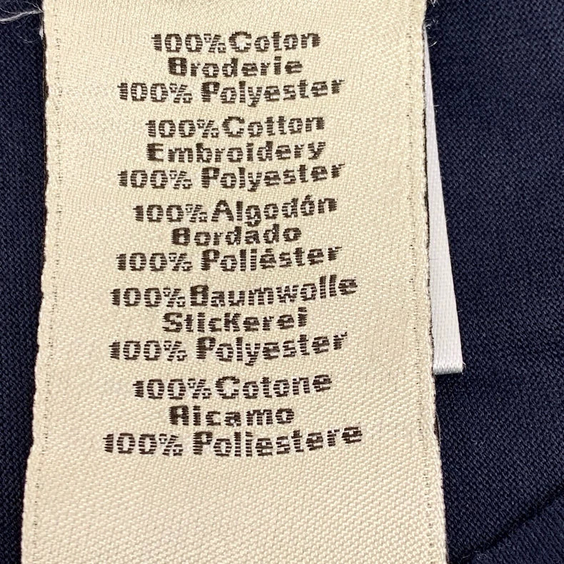 Hermes Dark Blue Cotton T-Shirt