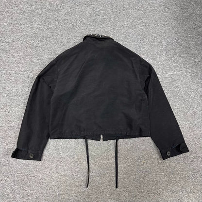 Prada Gem Zipper Jacket for Men and Women