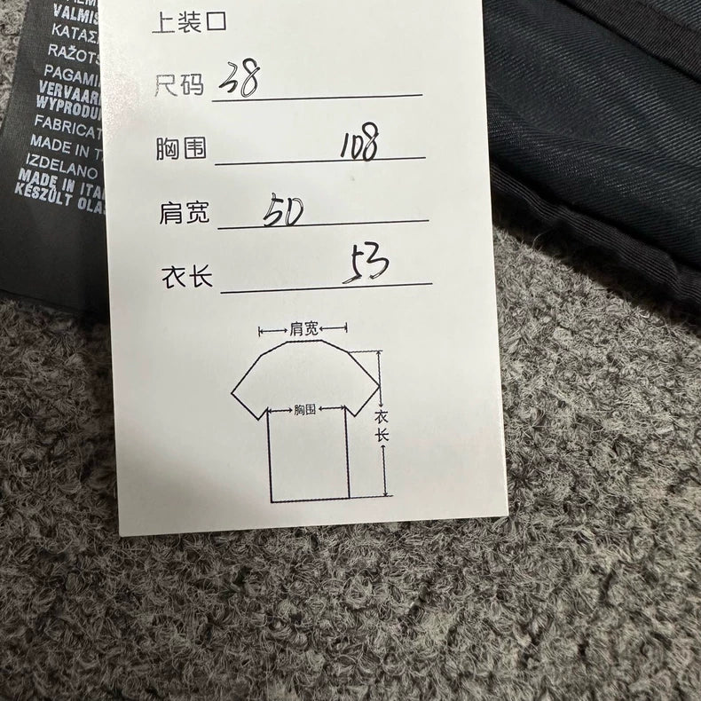 Prada Gem Zipper Jacket for Men and Women