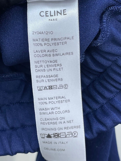 Celine Zip Hoodie with Side Stripes