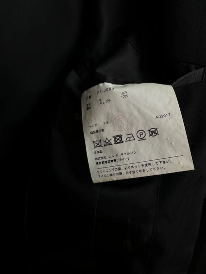 Comme des Garcons 17AW Wool Deformed Coat