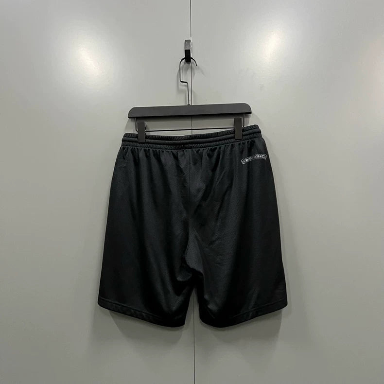 Chrome Hearts Black Printed Shorts Size L