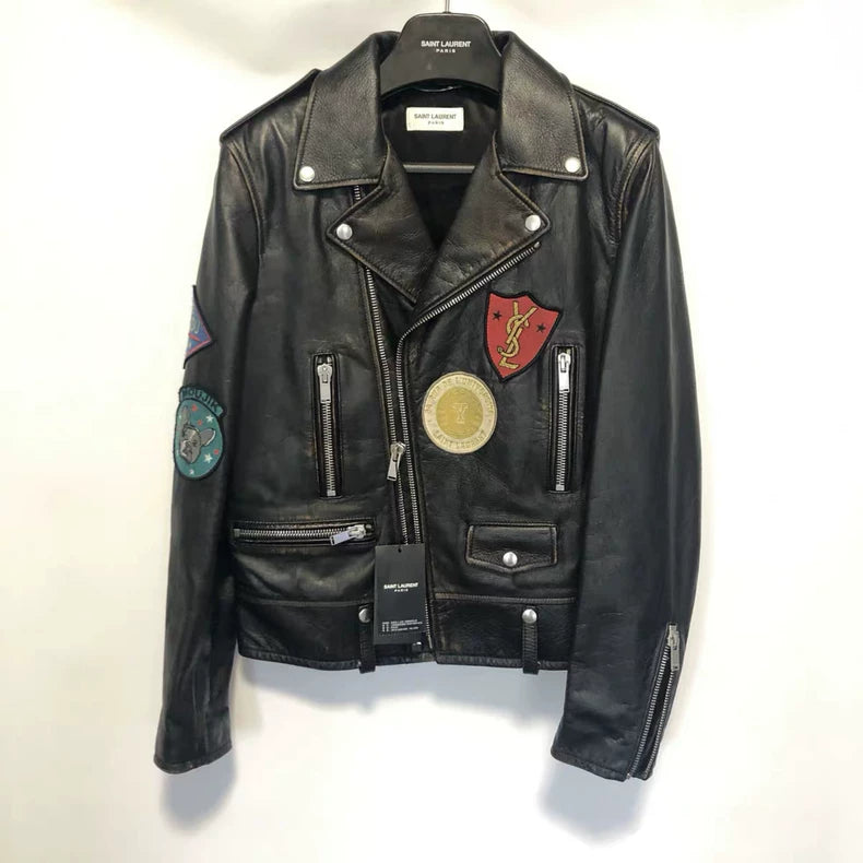 Saint Laurent Paris Leather Jacket