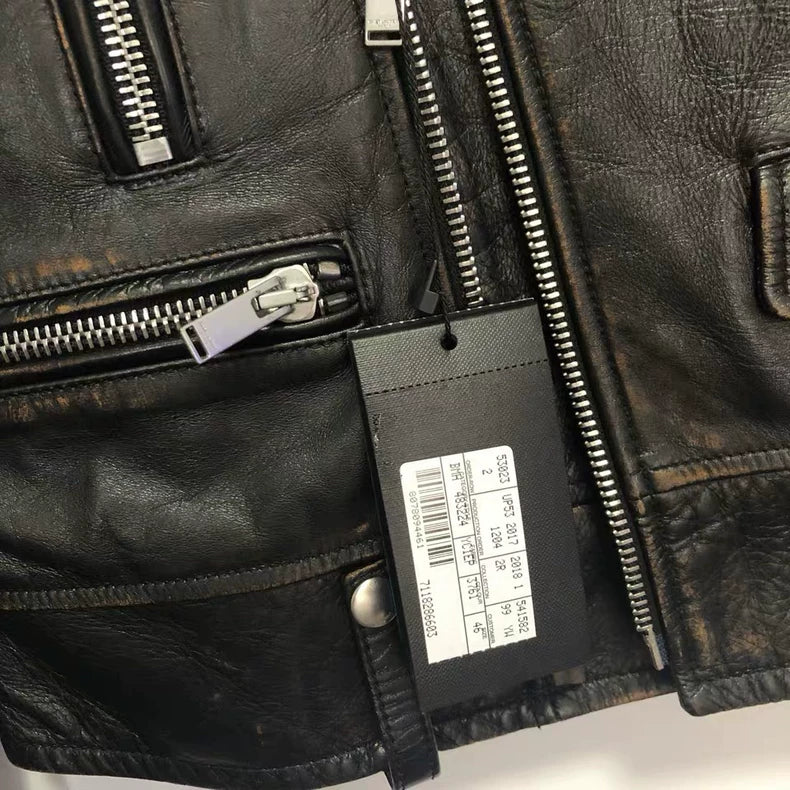 Saint Laurent Paris Leather Jacket