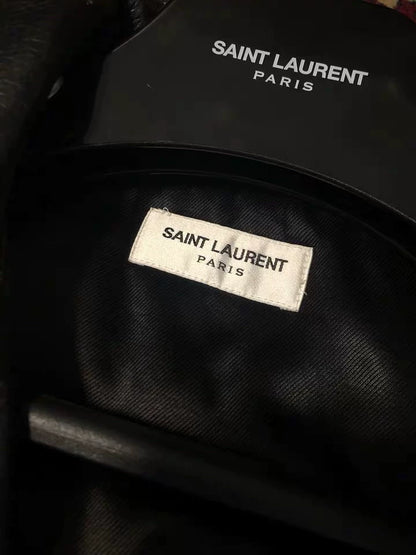 Saint Laurent Paris Leather Jacket