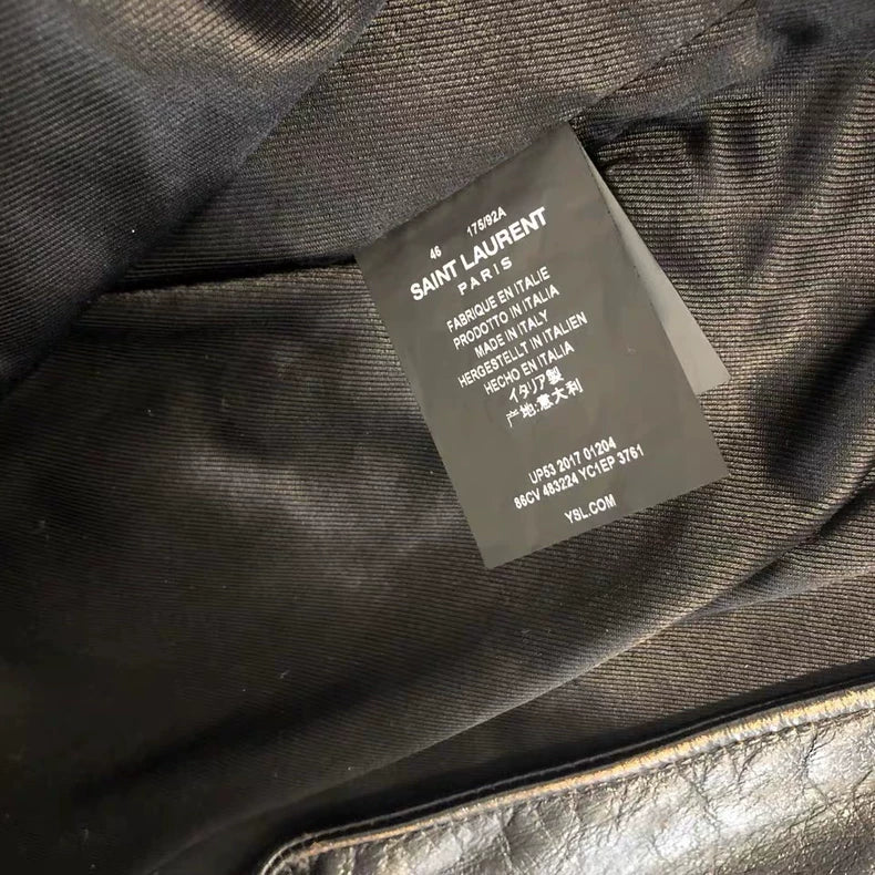 Saint Laurent Paris Leather Jacket