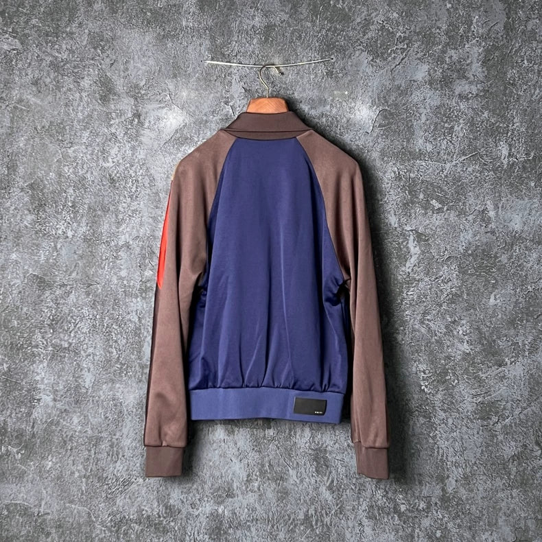 Color Blocked Zip Up Jacket