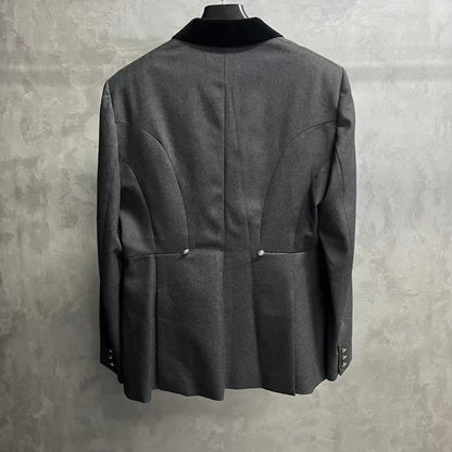 Hermes Gray Blazer with Pocket